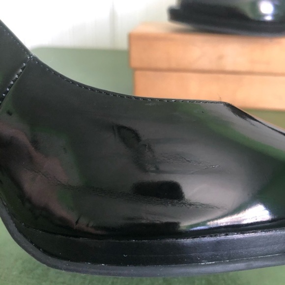 Laura Ashley TANSY Vegan Patent Slingback Heels - Picture 7 of 10